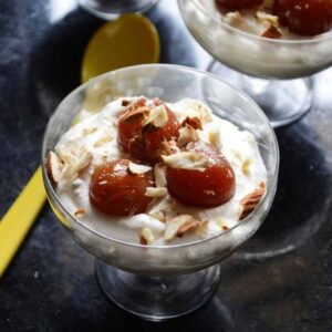 Gulab Jamun Ice Cream 6oz (Per Cup)